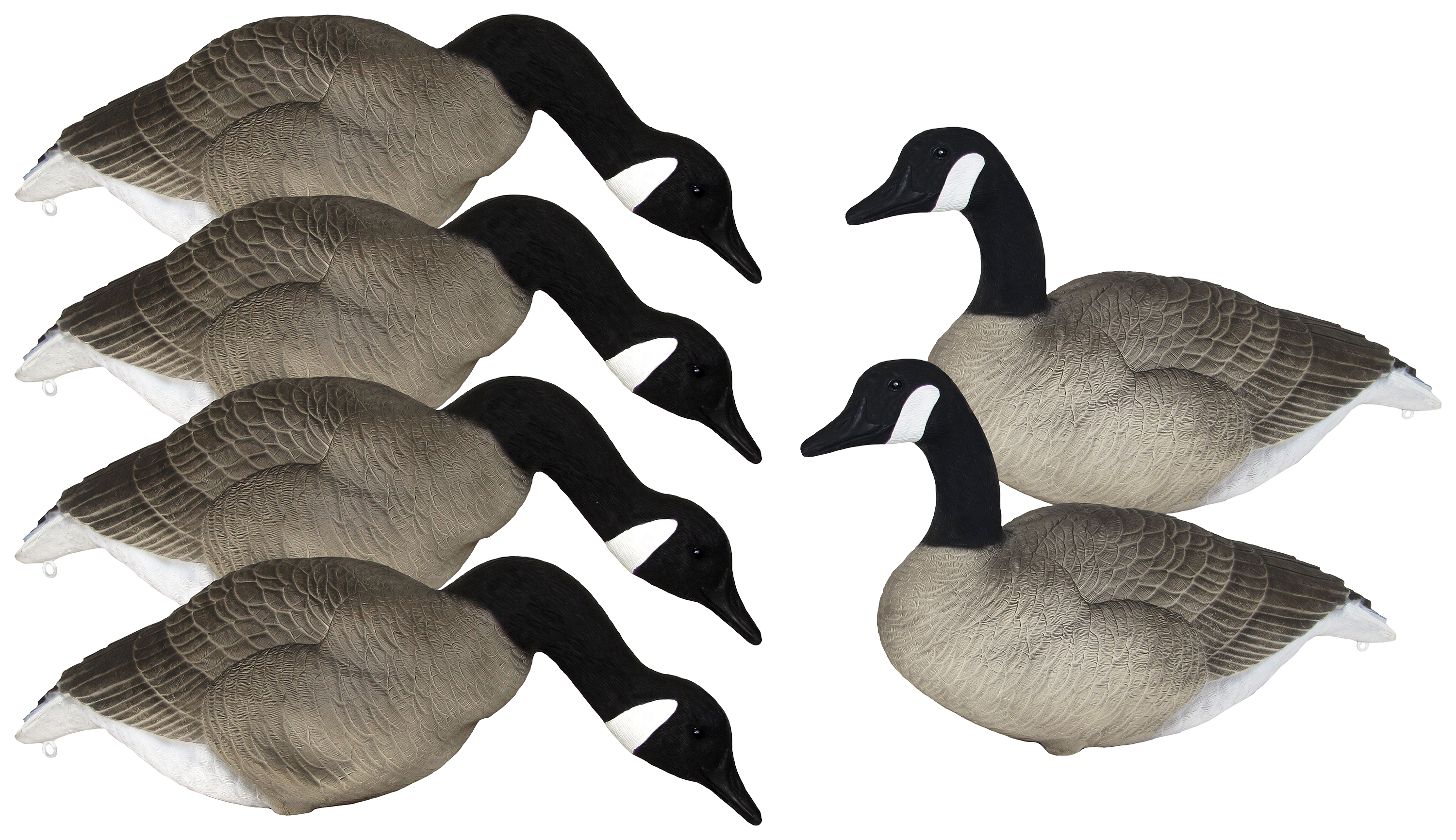 Mayhem Decoys Big Honker FlockedHead FullBody Feeder and Rester
